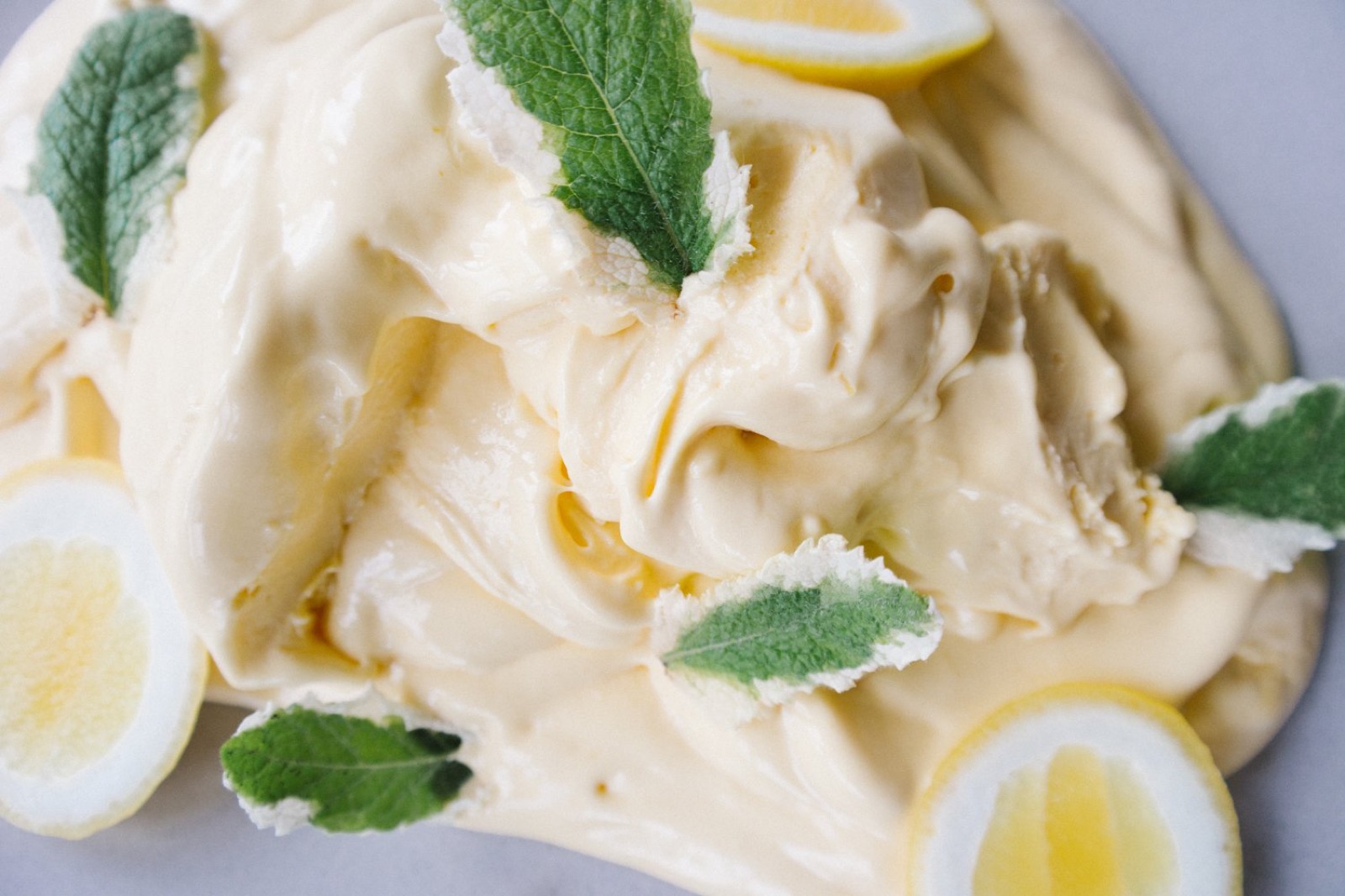 Meyer Lemon Ice Cream