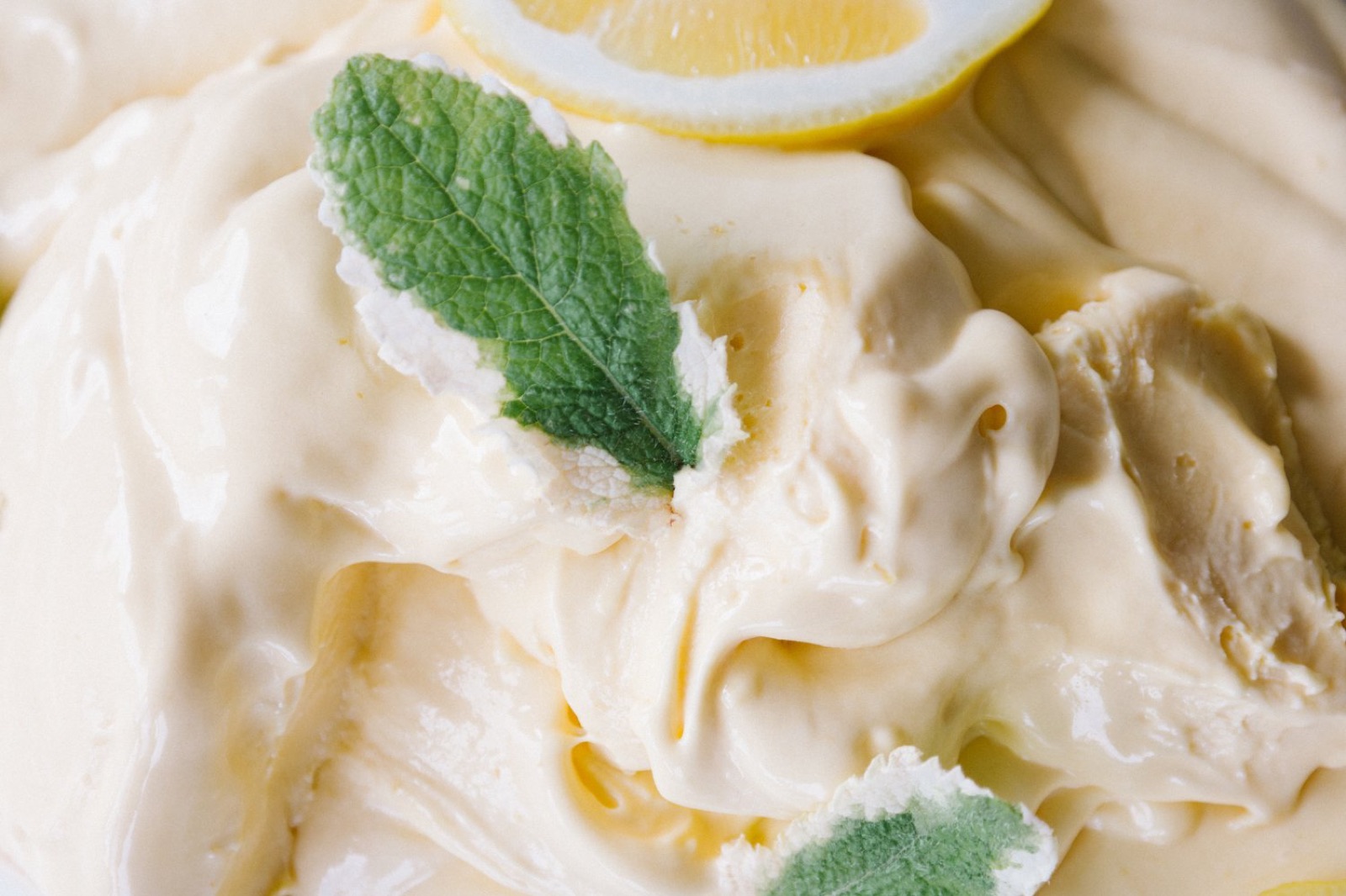 Meyer Lemon Ice Cream