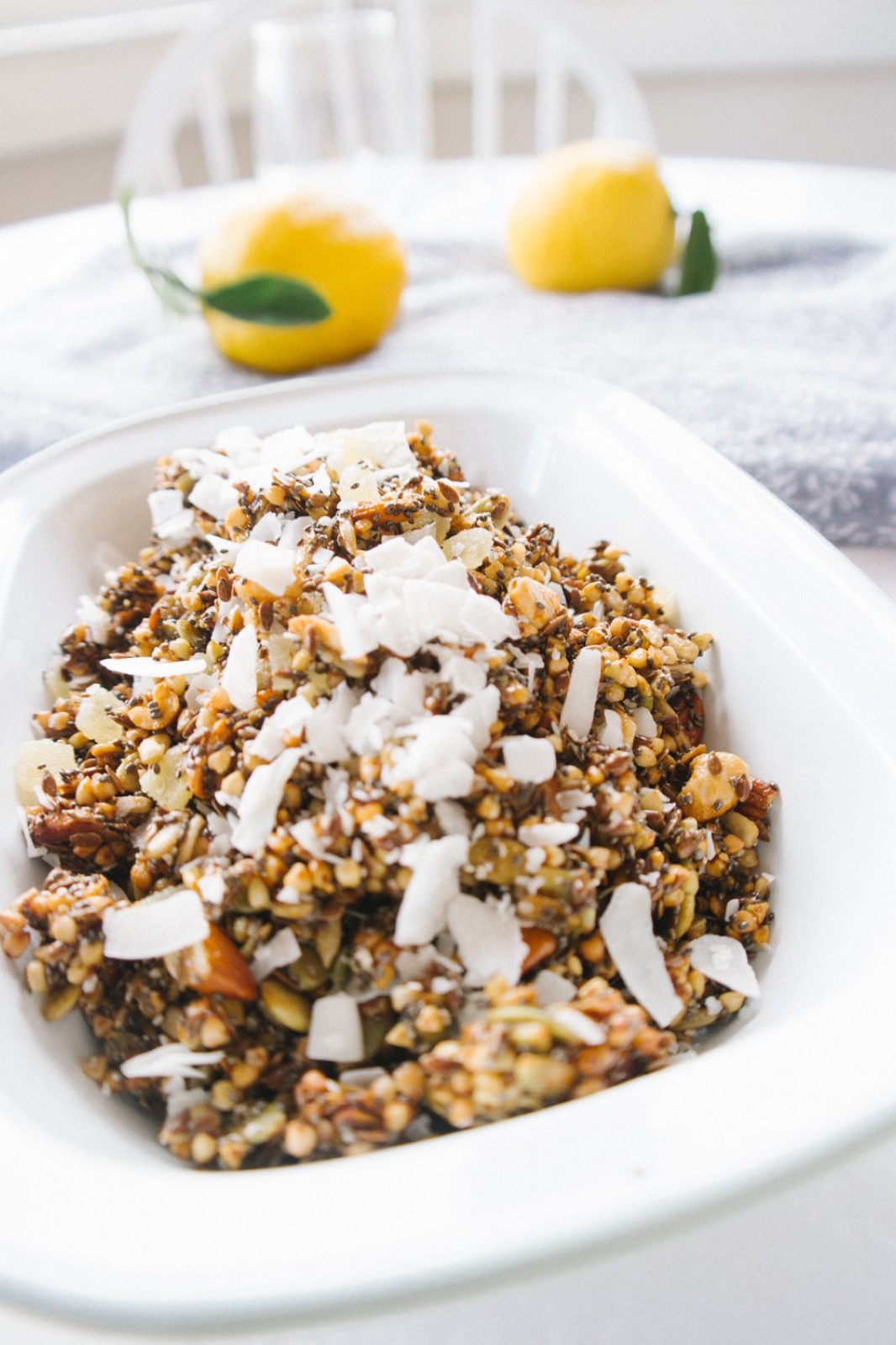Buckwheat Granola Parfait