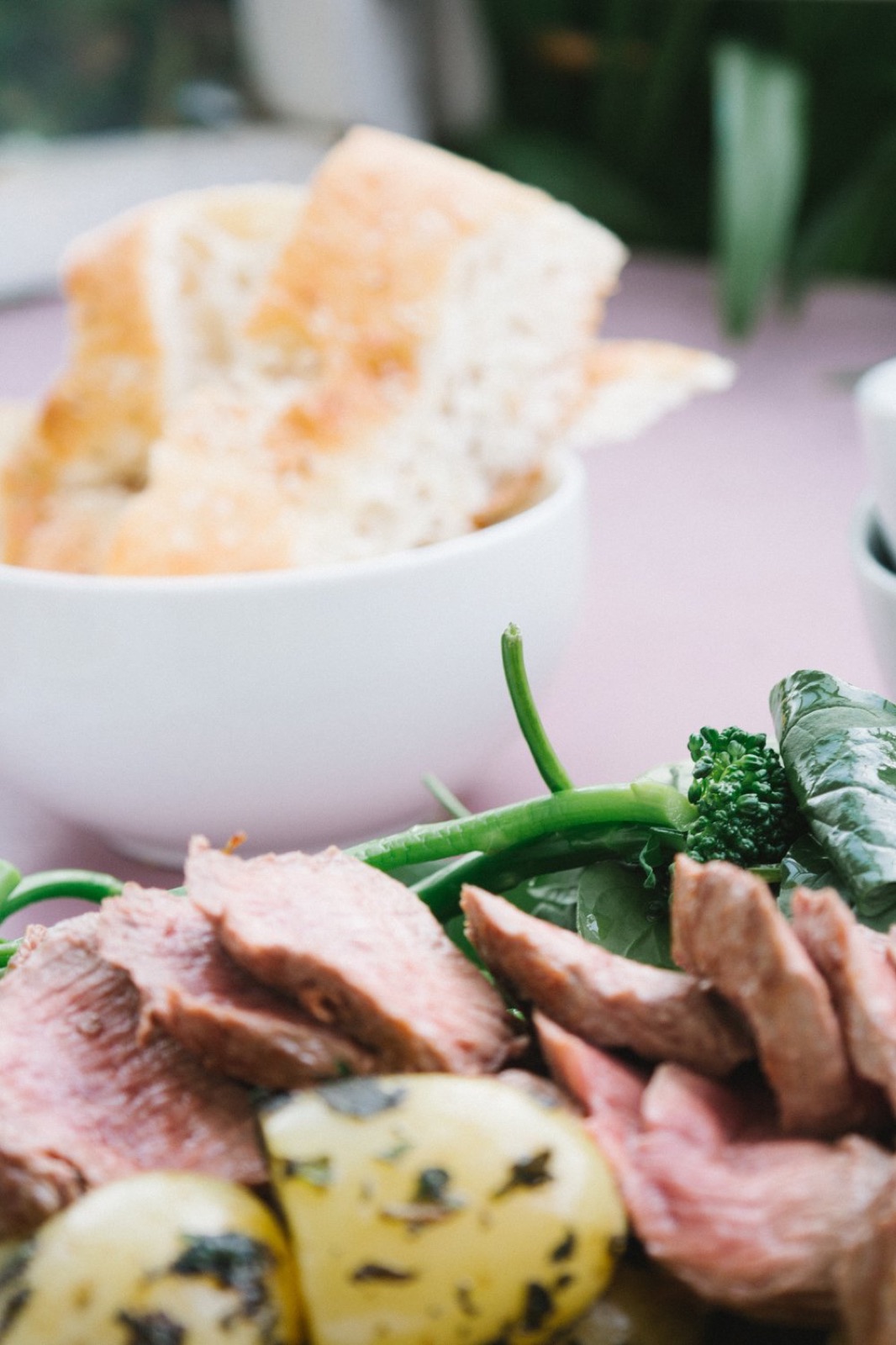 Lemon Lamb Salad