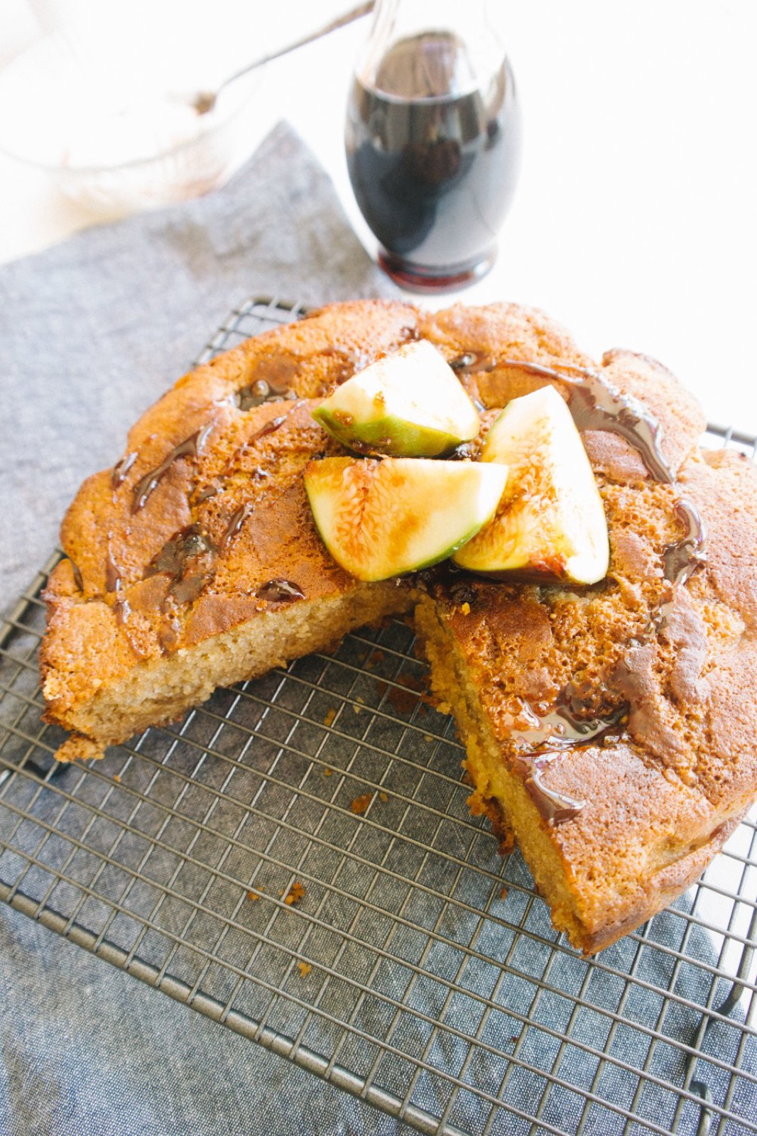 Fig and Molasses Cake